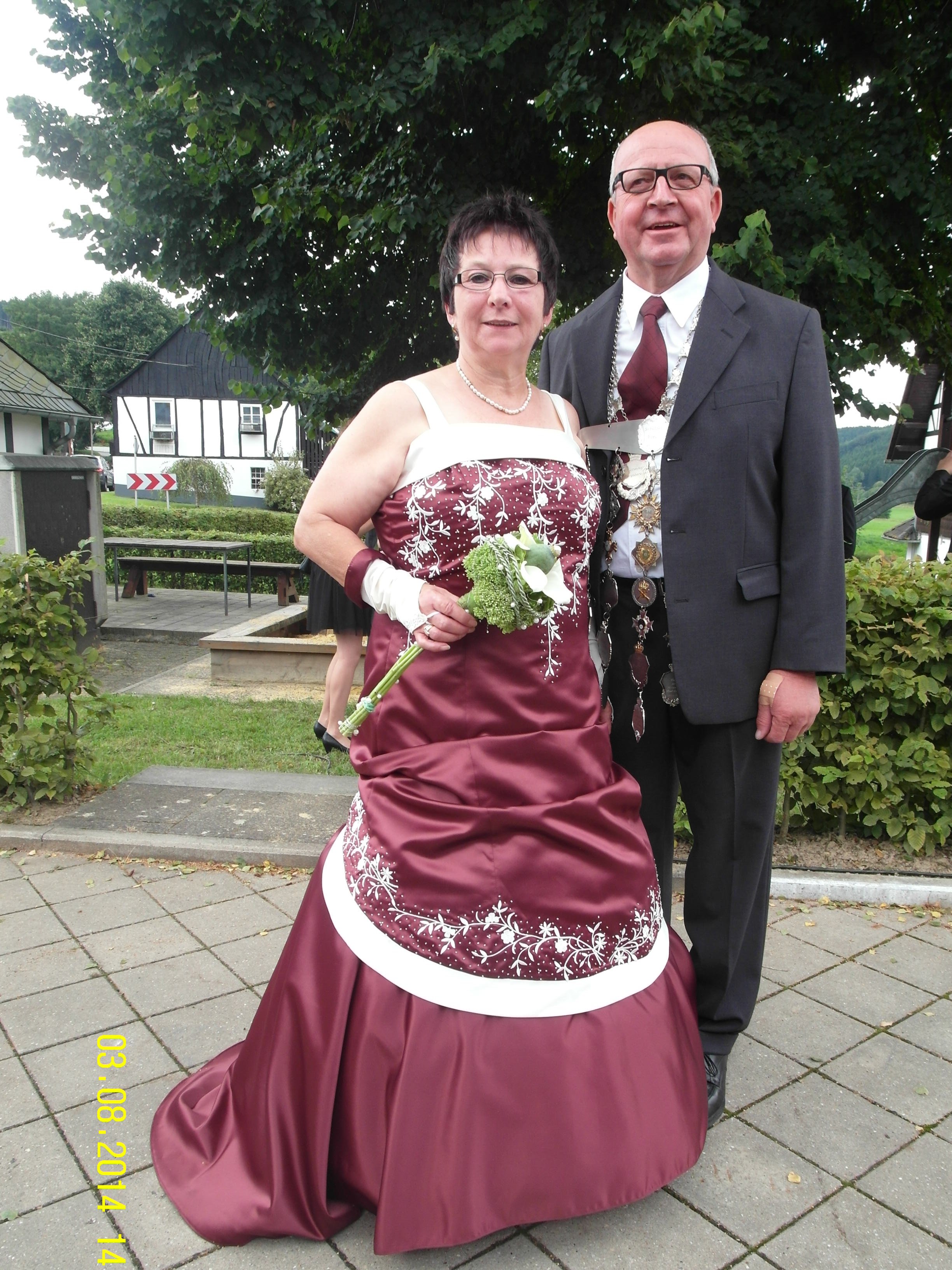 Norbert Krämer mit seiner Frau Annemarie