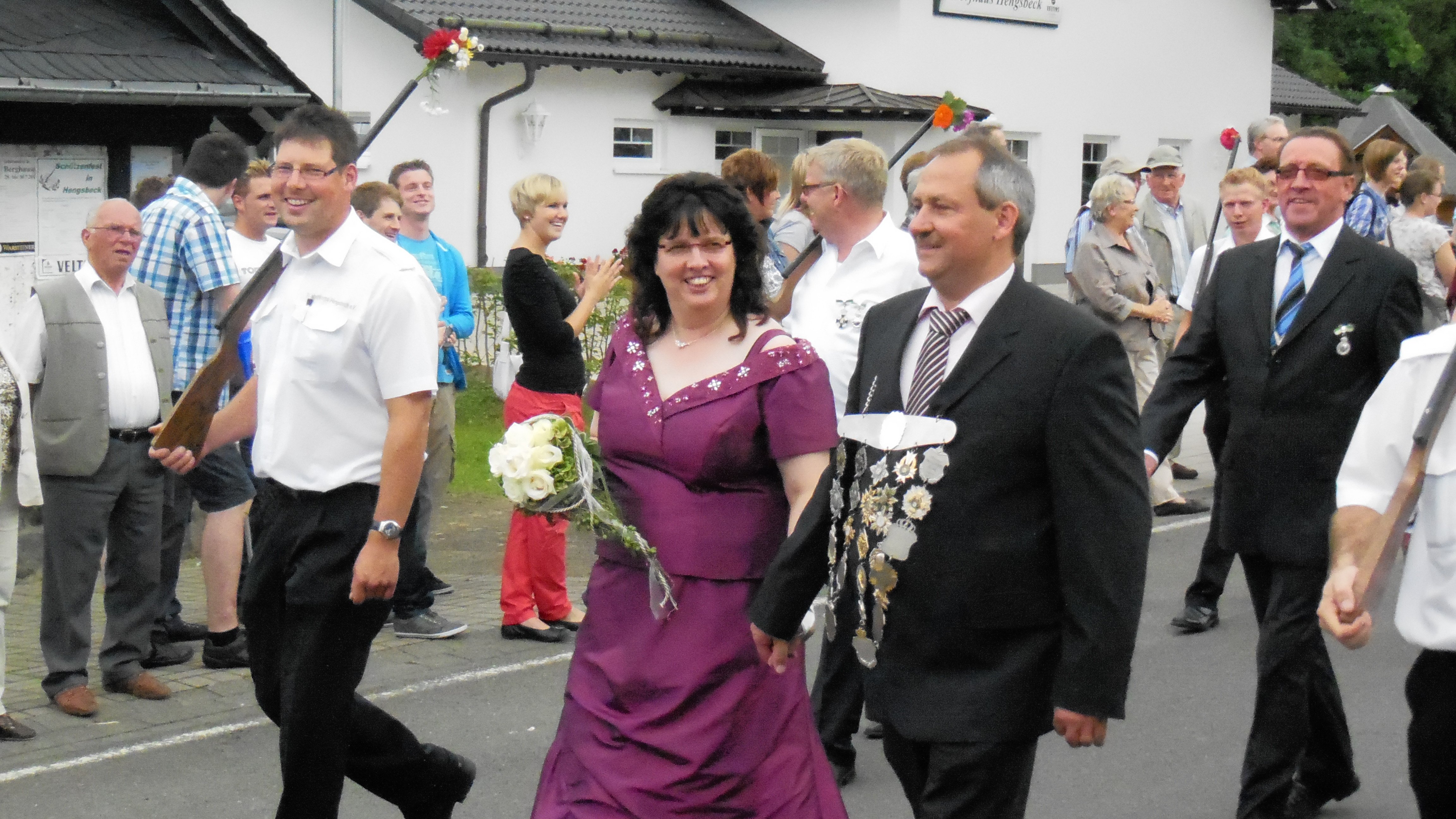 Schützenfest 2012 Marion & Christoph Bödefeld